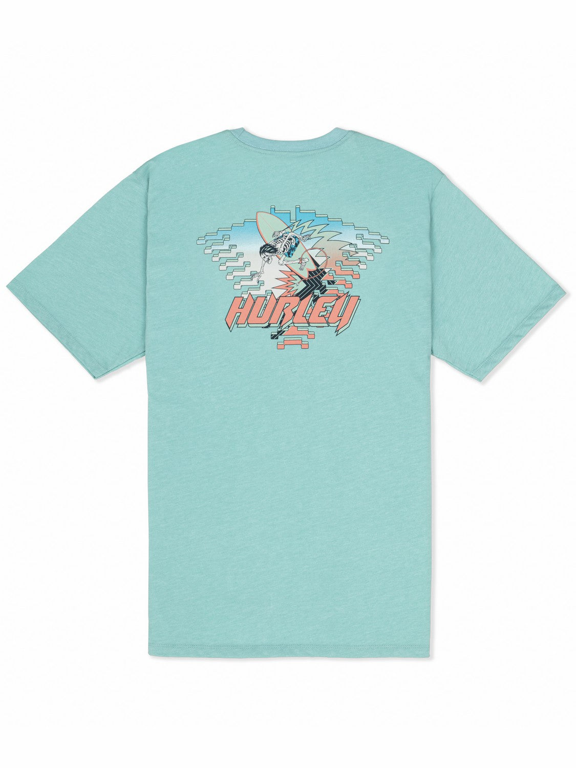 Off The Top Short Sleeve | Hurley Broken Jade Heather Sale T-Shirts