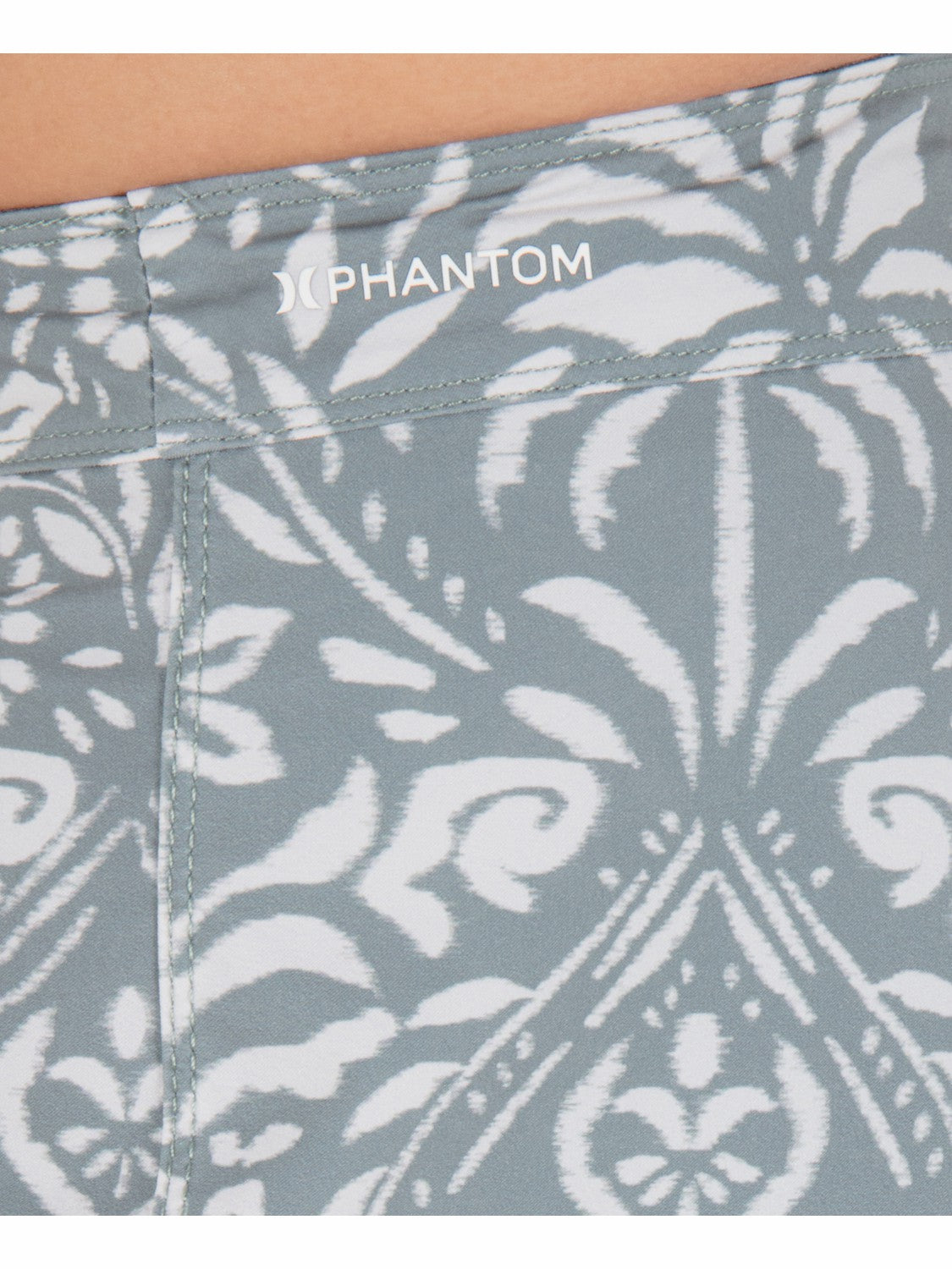 Phantom Eco Block Party Engineered Boardshort 18" | Hurley Great White Boardshorts