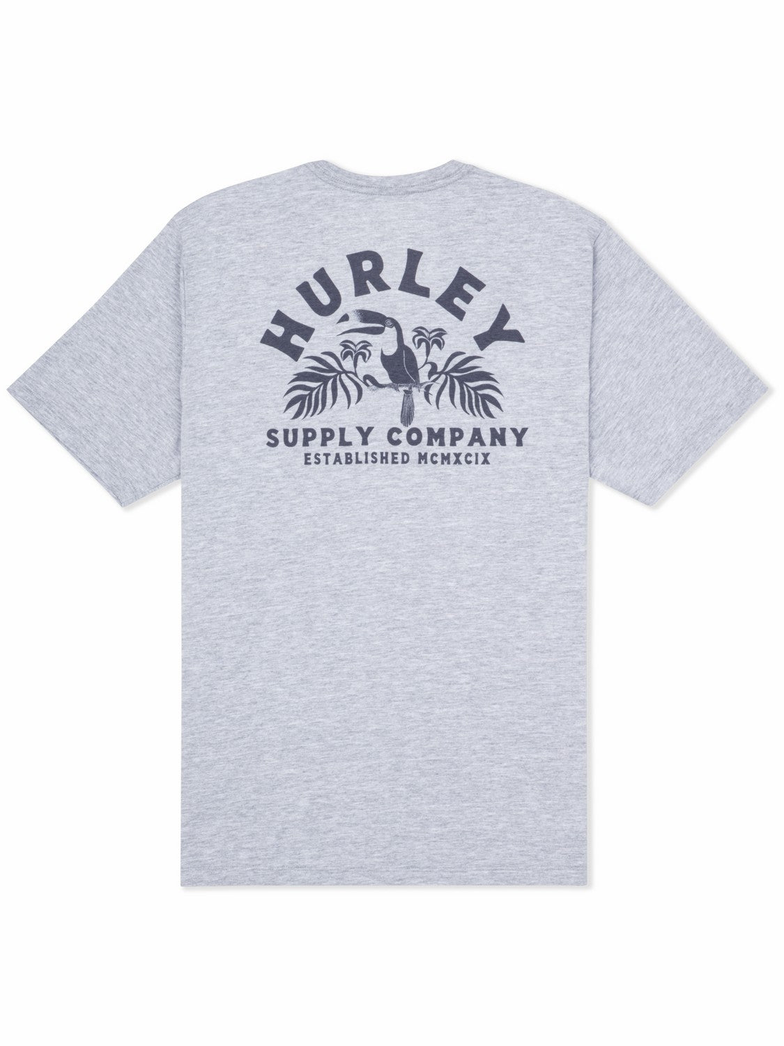 Birds Of Paradise Short Sleeve | Hurley Dark Grey Heather T-Shirts