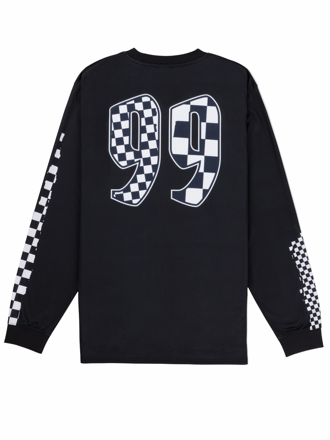 Hurley x Travis Barker Check Out Long Sleeve Jersey | Hurley BLACK Long Sleeves
