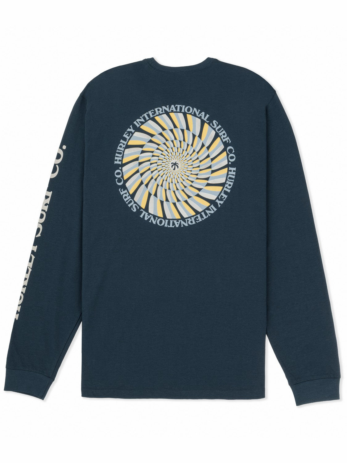Illusions Long Sleeve | Hurley Armored Navy Long Sleeves