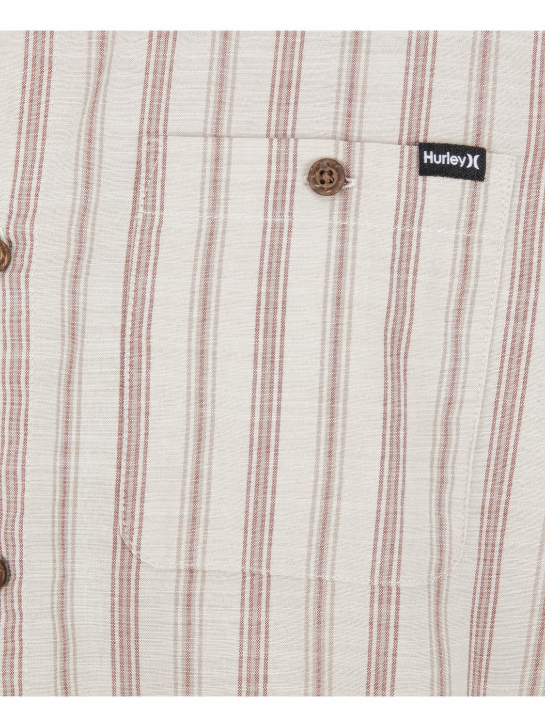 Lido Stripe Short Sleeve | Hurley Bone Button Downs