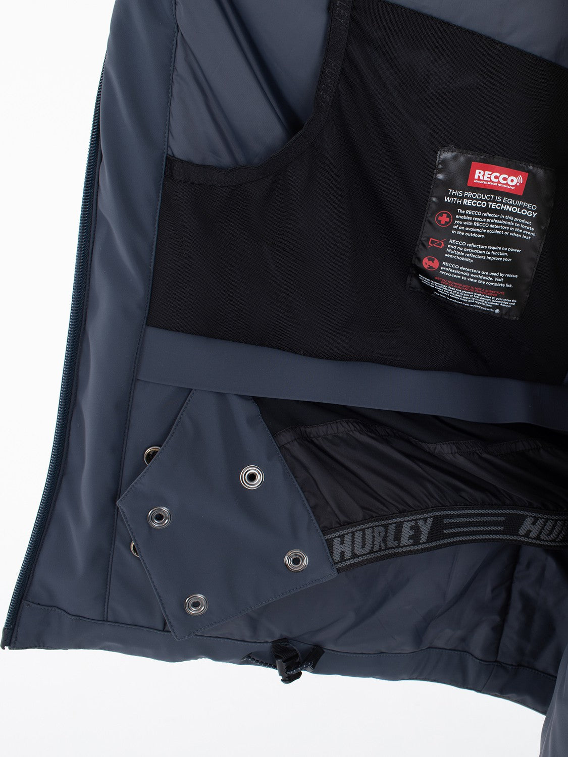 Deeppow Snow Jacket | Hurley Armored Navy/Cargo Jackets & Outerwear