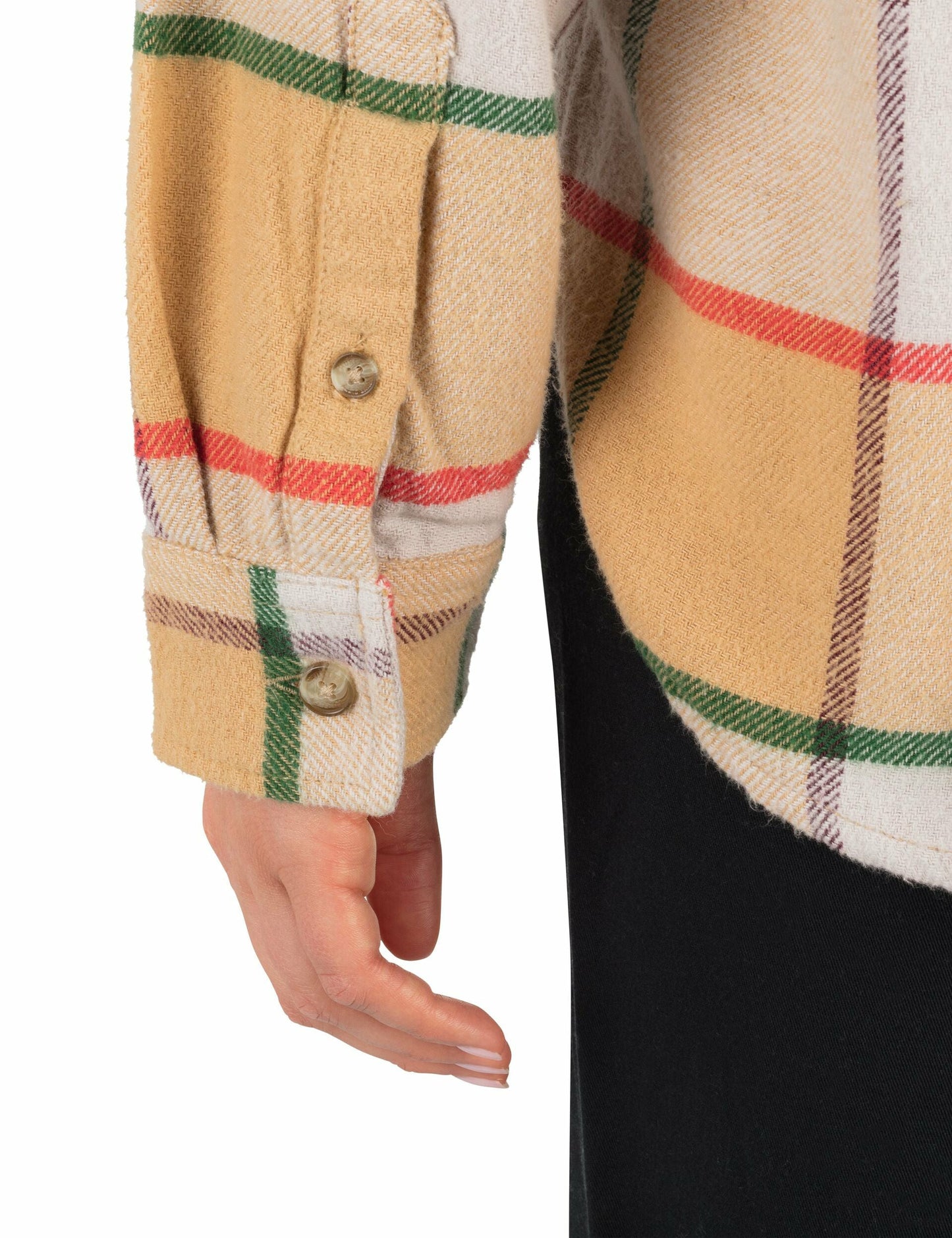 Wander Boyfriend Flannel | Hurley Lilac Marble Tops