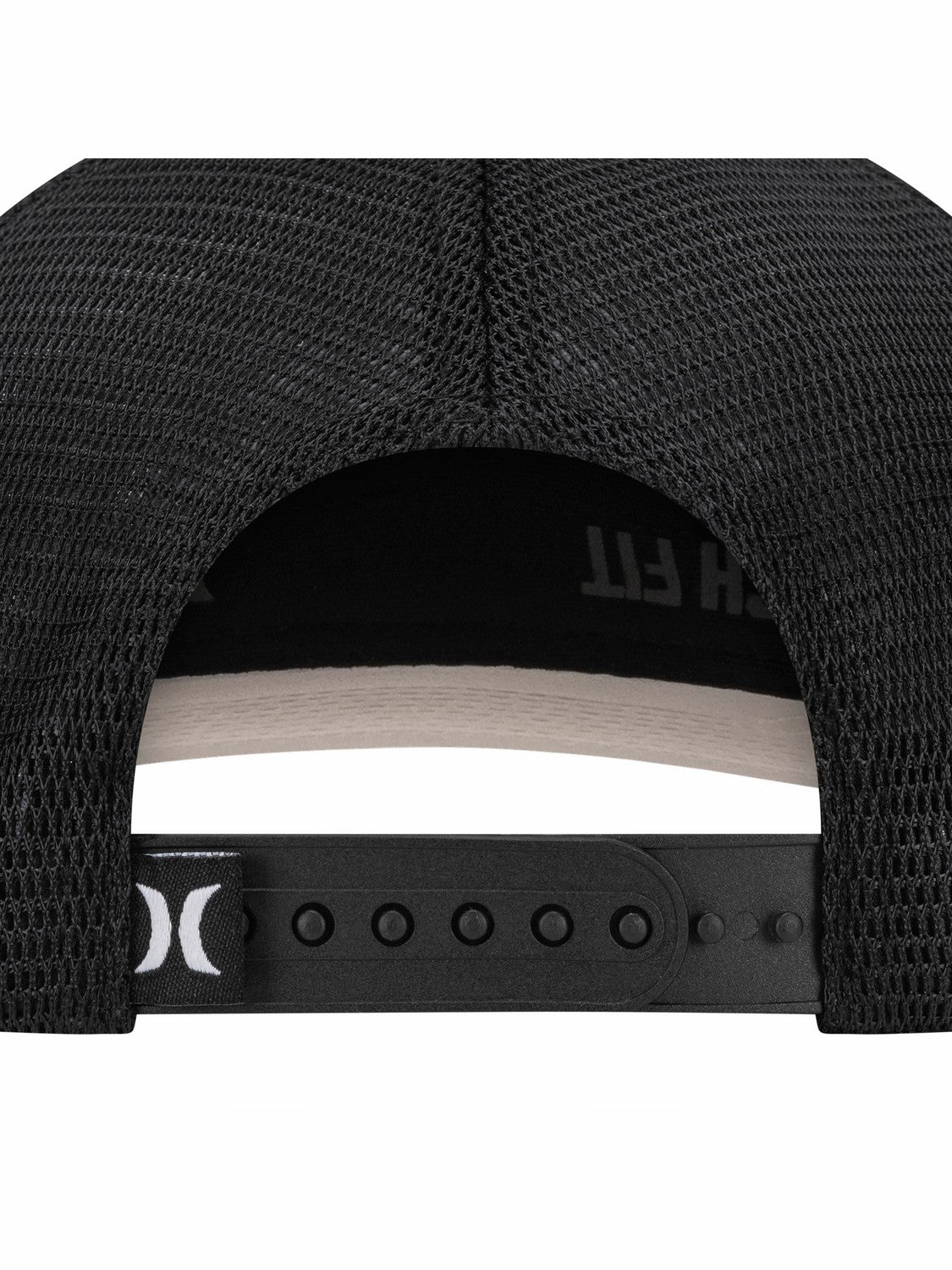 Warner Adjustable Trucker Hat | Hurley White/Black Hats