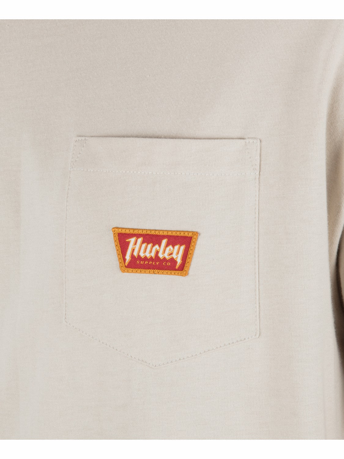 Built Patch Pocket Short Sleeve | Hurley Bone T-Shirts
