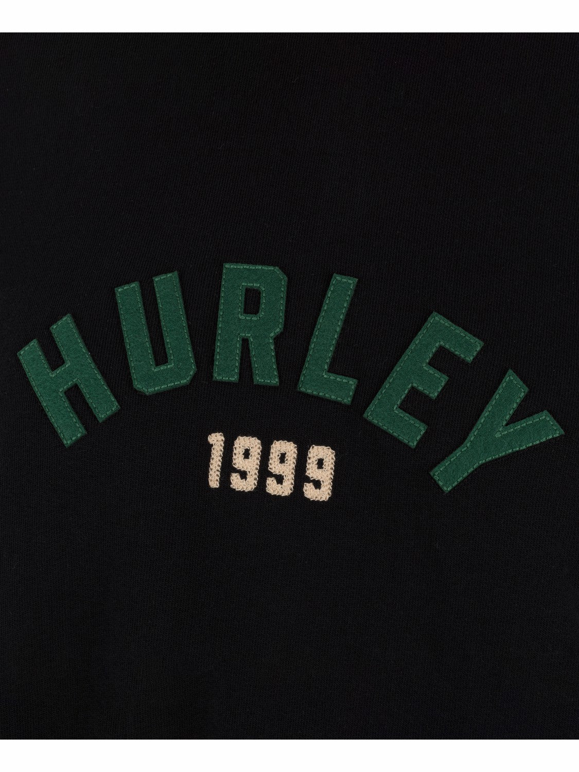 Worthy Boxy Crew | Hurley BLACK Sweatshirts & Sweaters