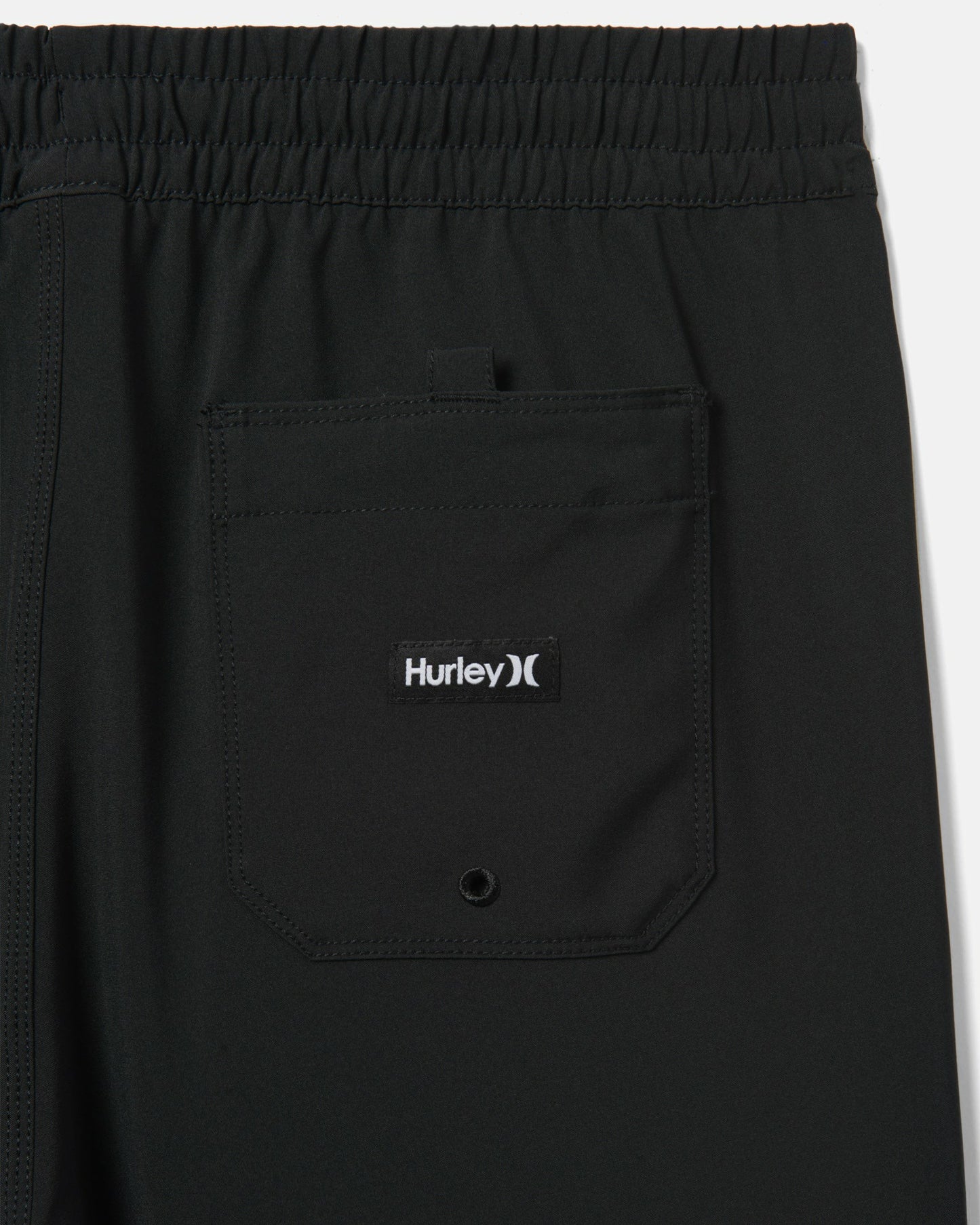 One And Only Solid Volley Boardshort 17" | Hurley Black Sale Boardshorts