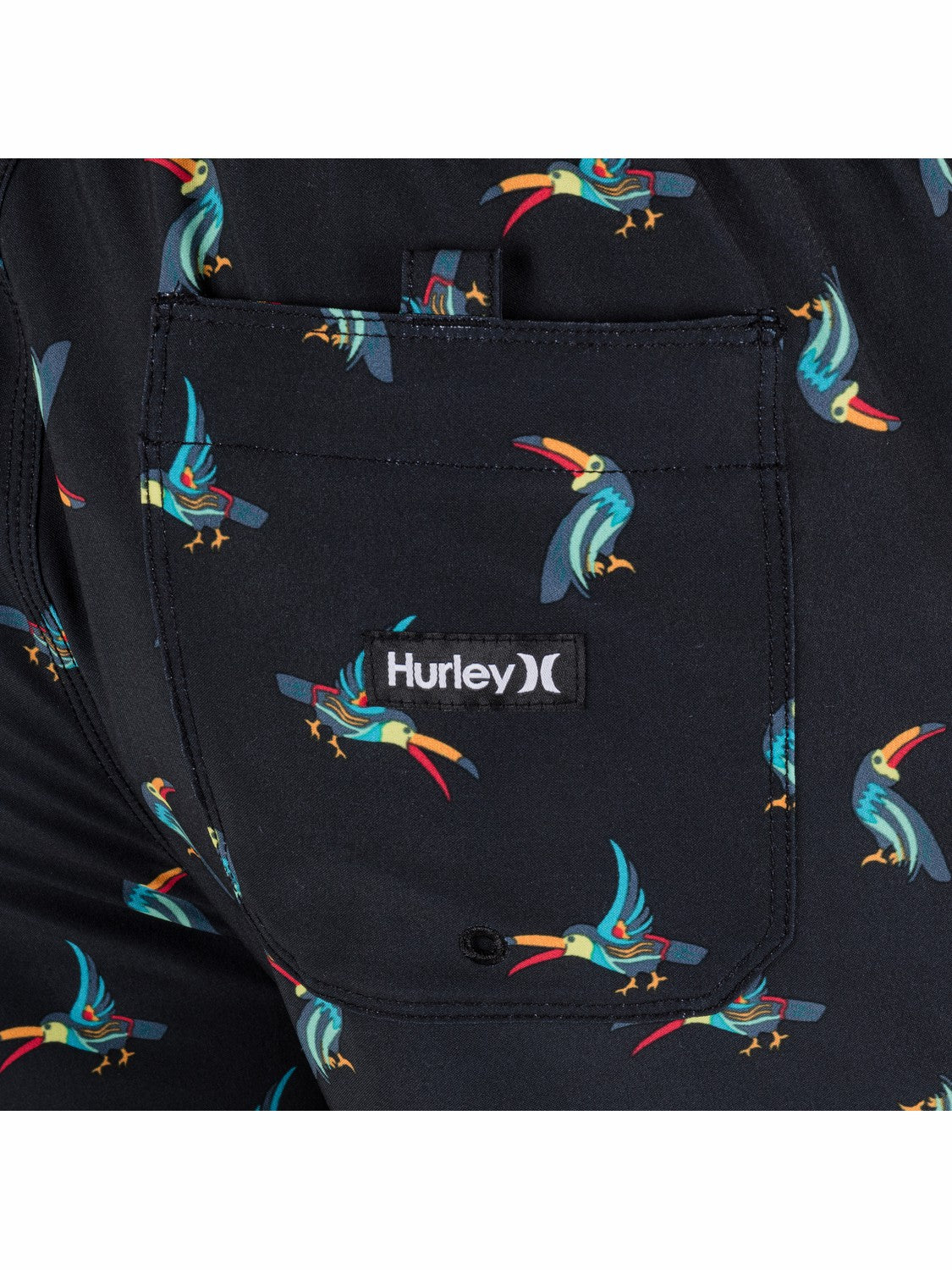 Cannonball Volley Boardshort 17" | Hurley Black Tonal Sale Boardshorts