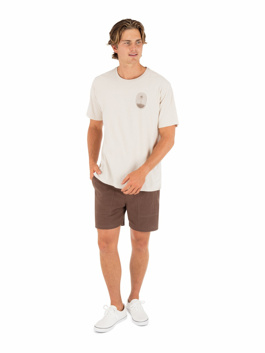 Seclusion Short Sleeve | Hurley Bone T-Shirts