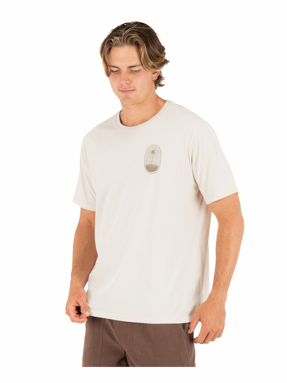 Seclusion Short Sleeve | Hurley Bone T-Shirts