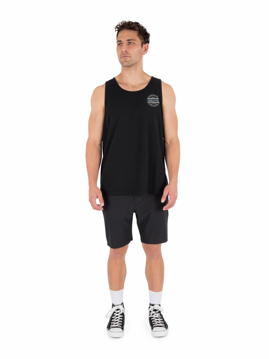 Filler Tank | Hurley Black Tank Tops