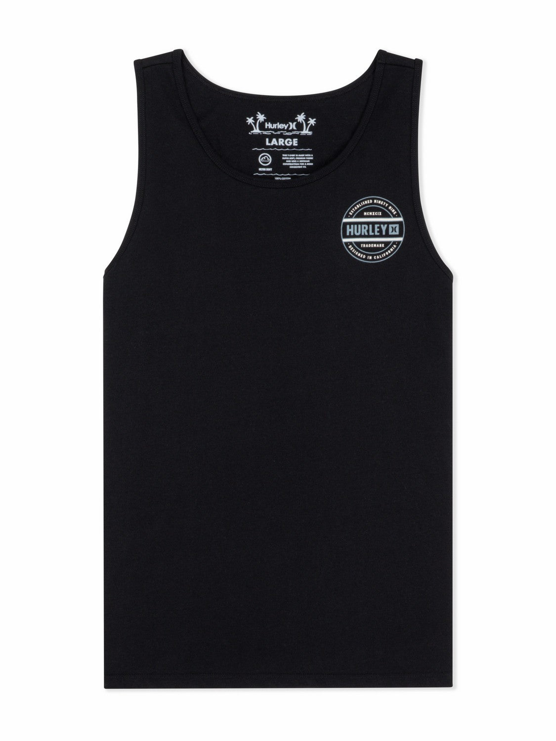 Filler Tank | Hurley Black Tank Tops
