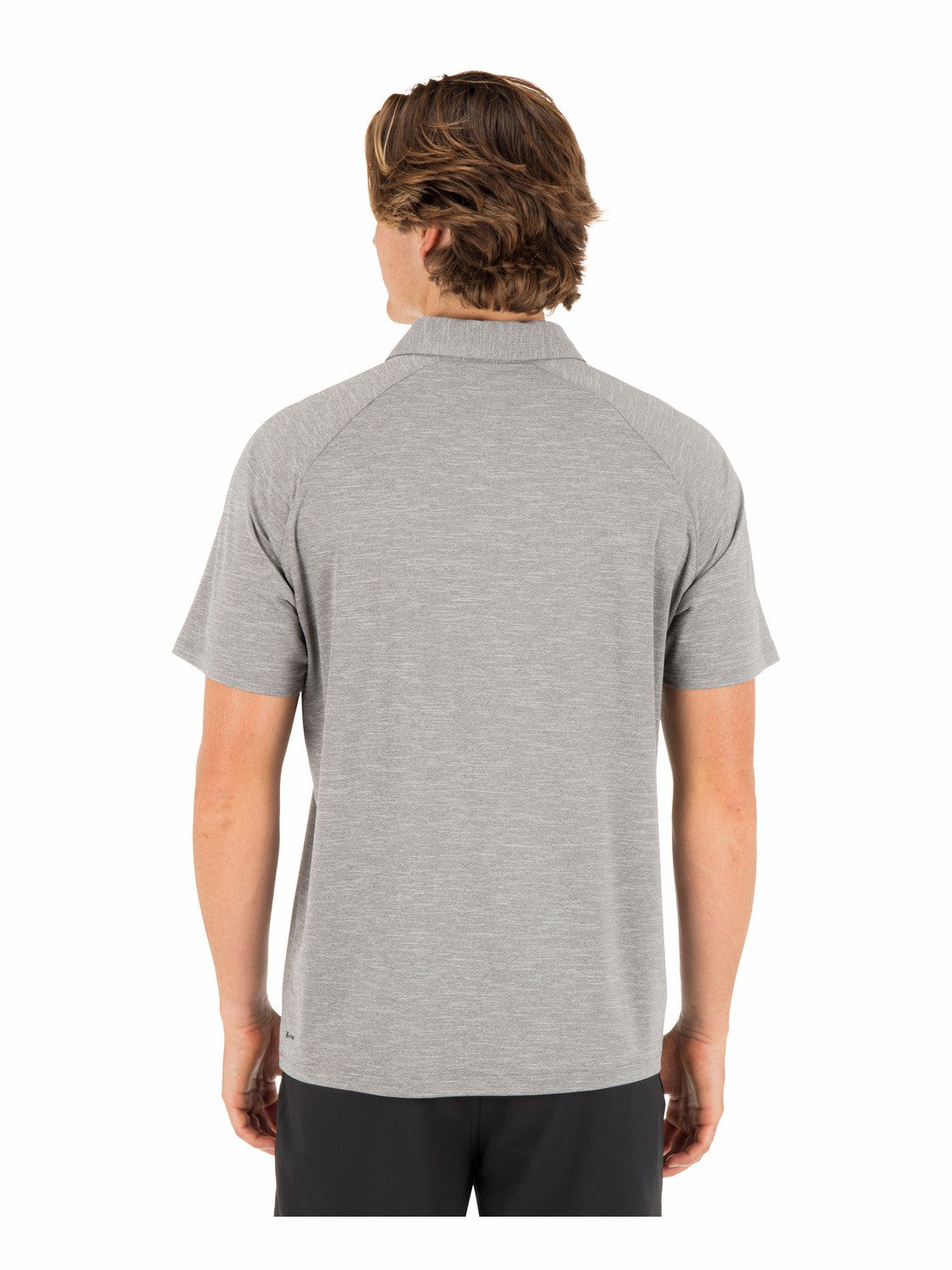H2O Dri Outback Polo Short Sleeve | Hurley Stone Grey Polo Shirts