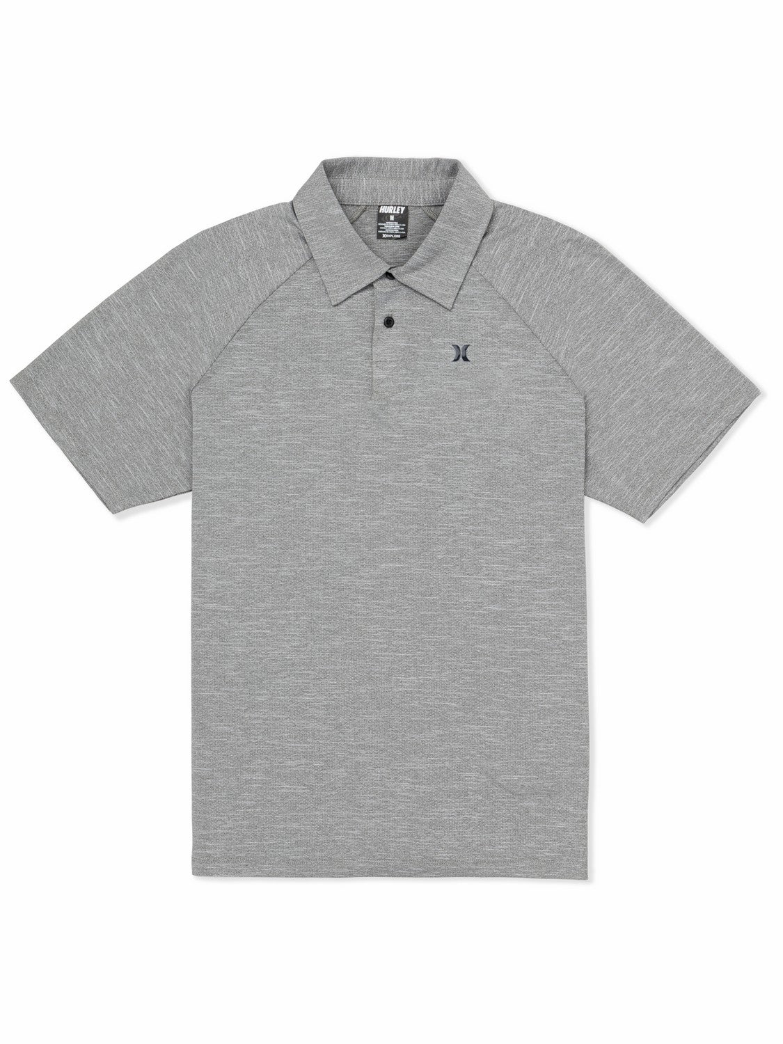H2O Dri Outback Polo Short Sleeve | Hurley Stone Grey Polo Shirts