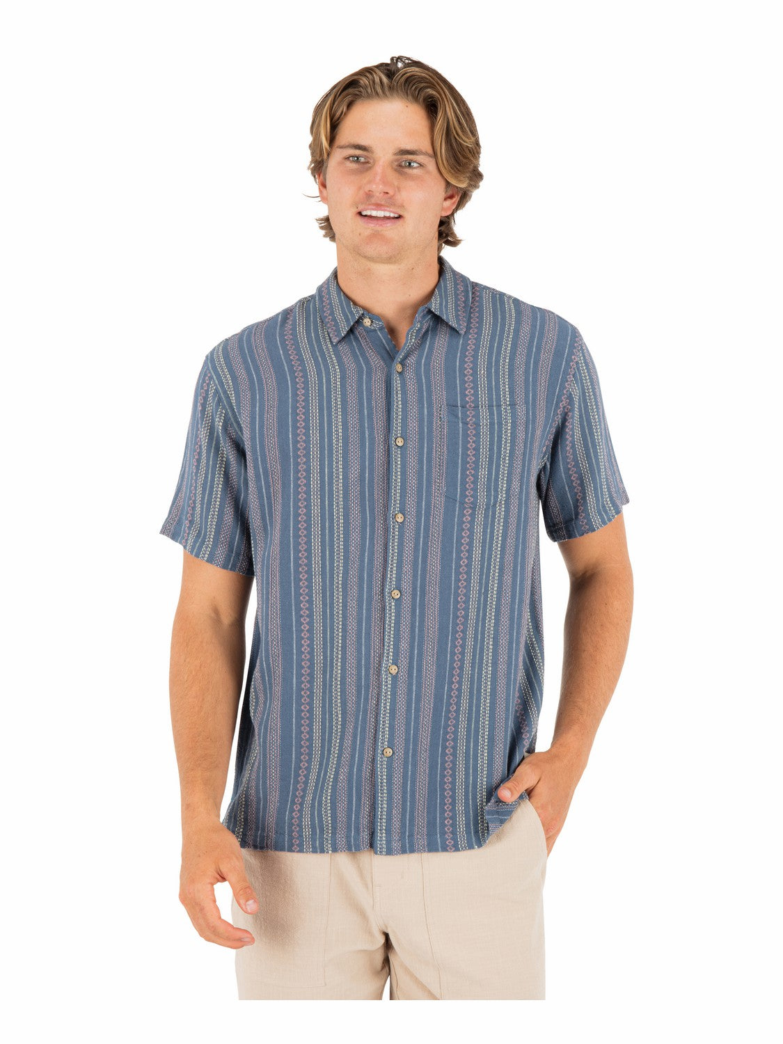 Oceanside Short Sleeve | Hurley Monsoon Button Downs