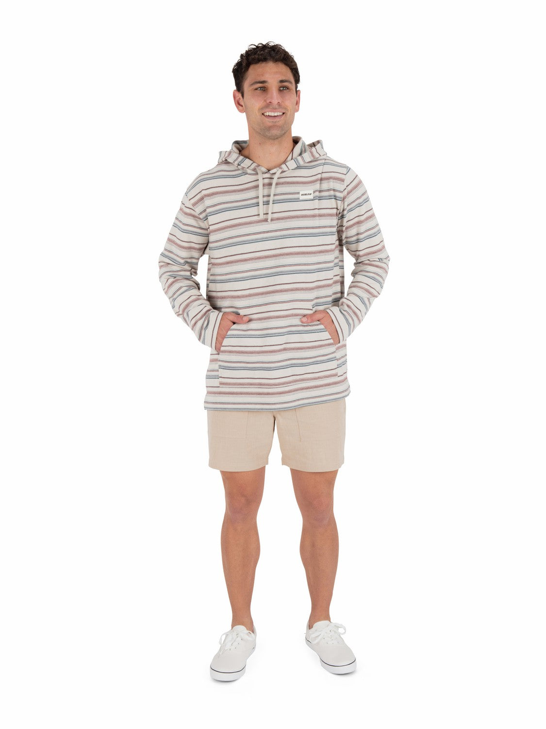 OG Hooded Poncho | Hurley Bone Hoodies & Sweatshirts