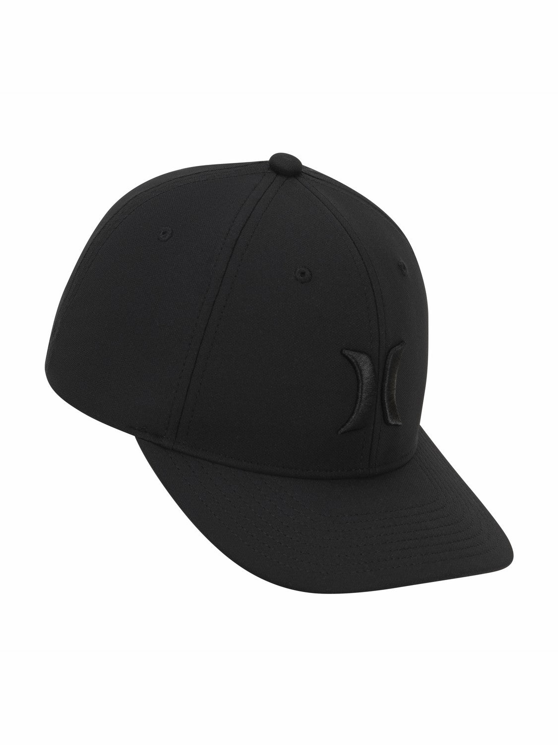 Icon Stretch Fit Hat | Hurley Black Hats