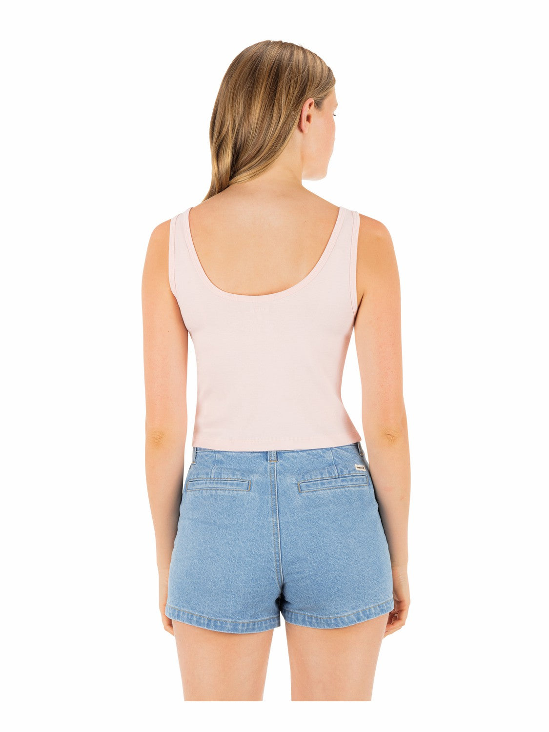 Seaside Scoop Crop Tank | Hurley English Rose Tank Tops