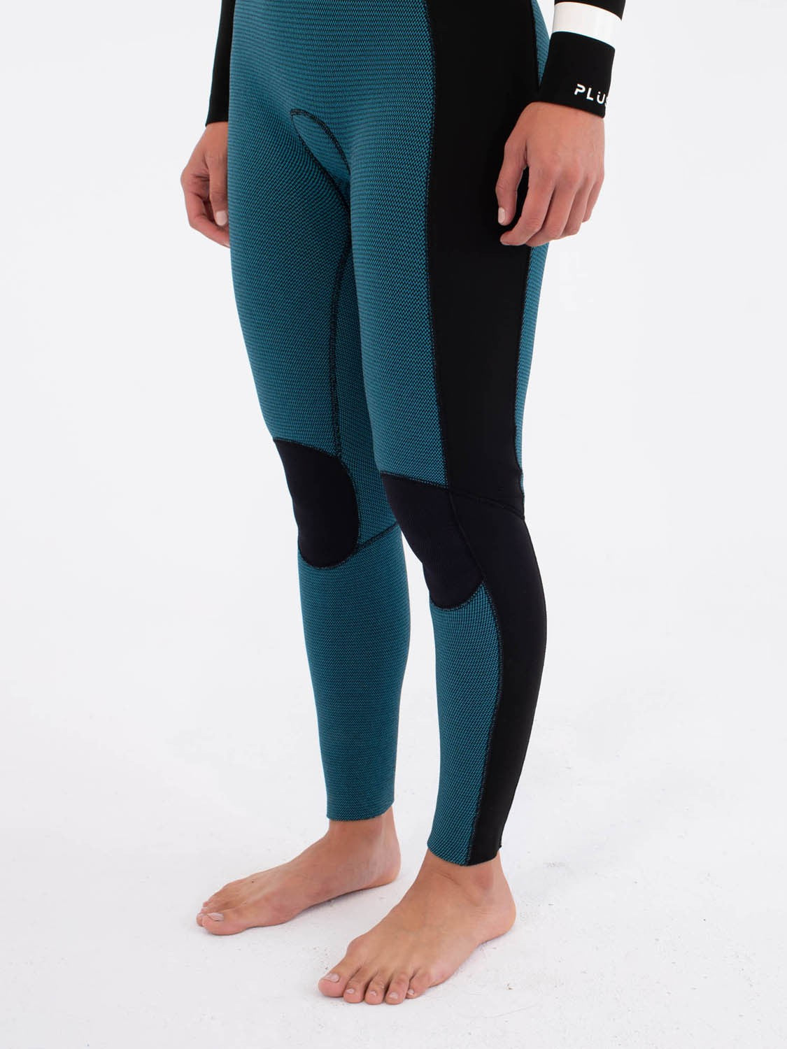 Plus 4/3Mm Fullsuit | Hurley Black/Skyblue Wetsuits
