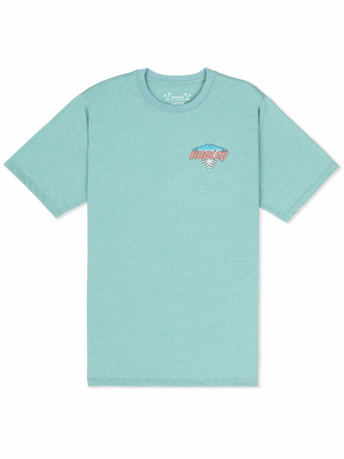 Off The Top Short Sleeve | Hurley Broken Jade Heather Sale T-Shirts