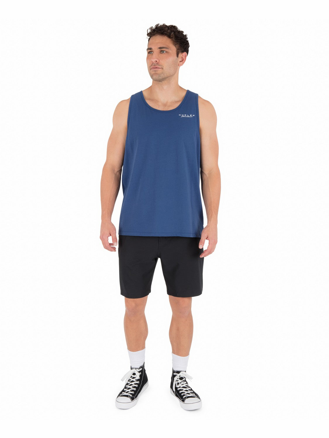 Midnight Palm Tank | Hurley Abyss Sale Tank Tops