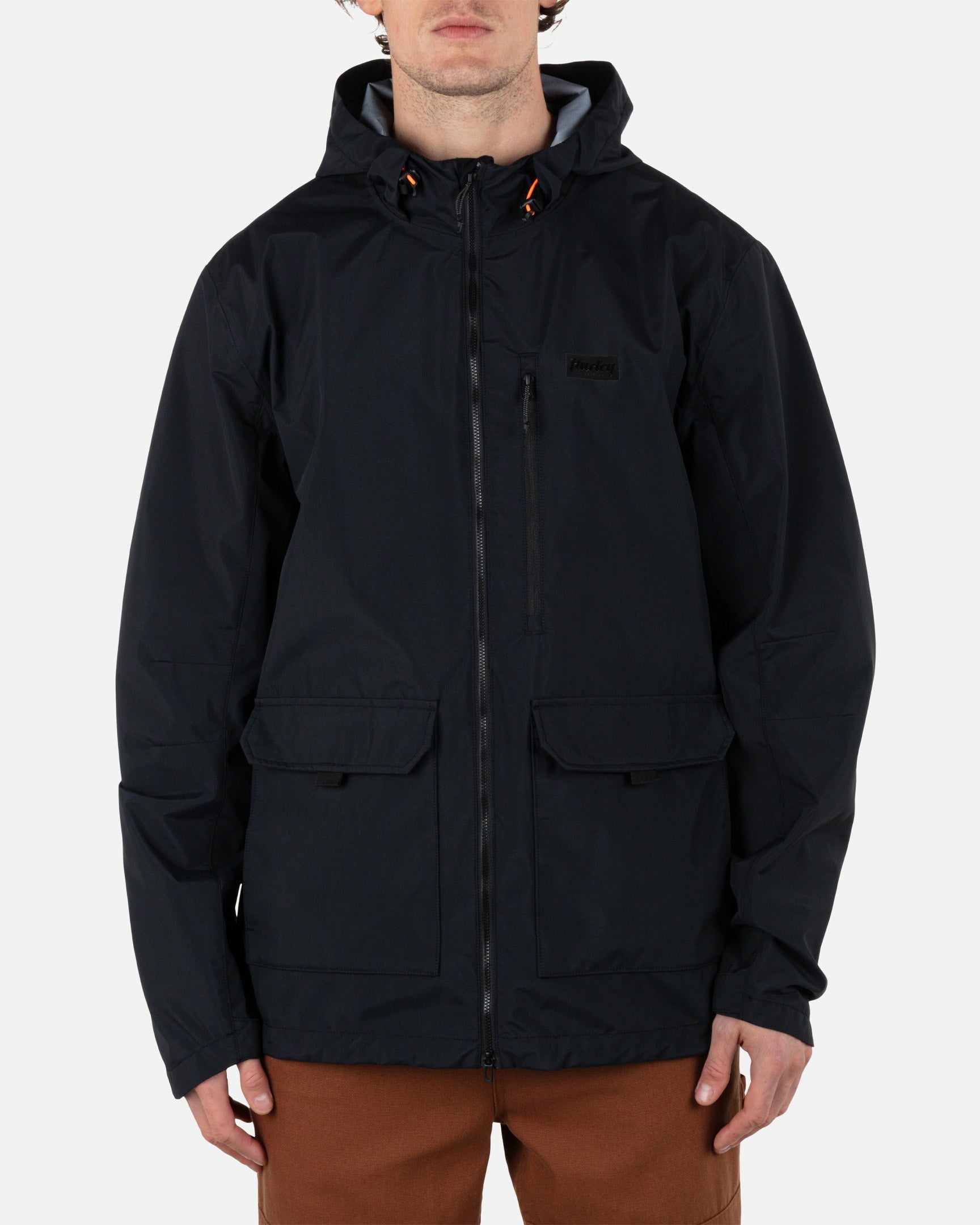 Phantom Defender Jacket | Hurley Black Sale Jackets & Outerwear