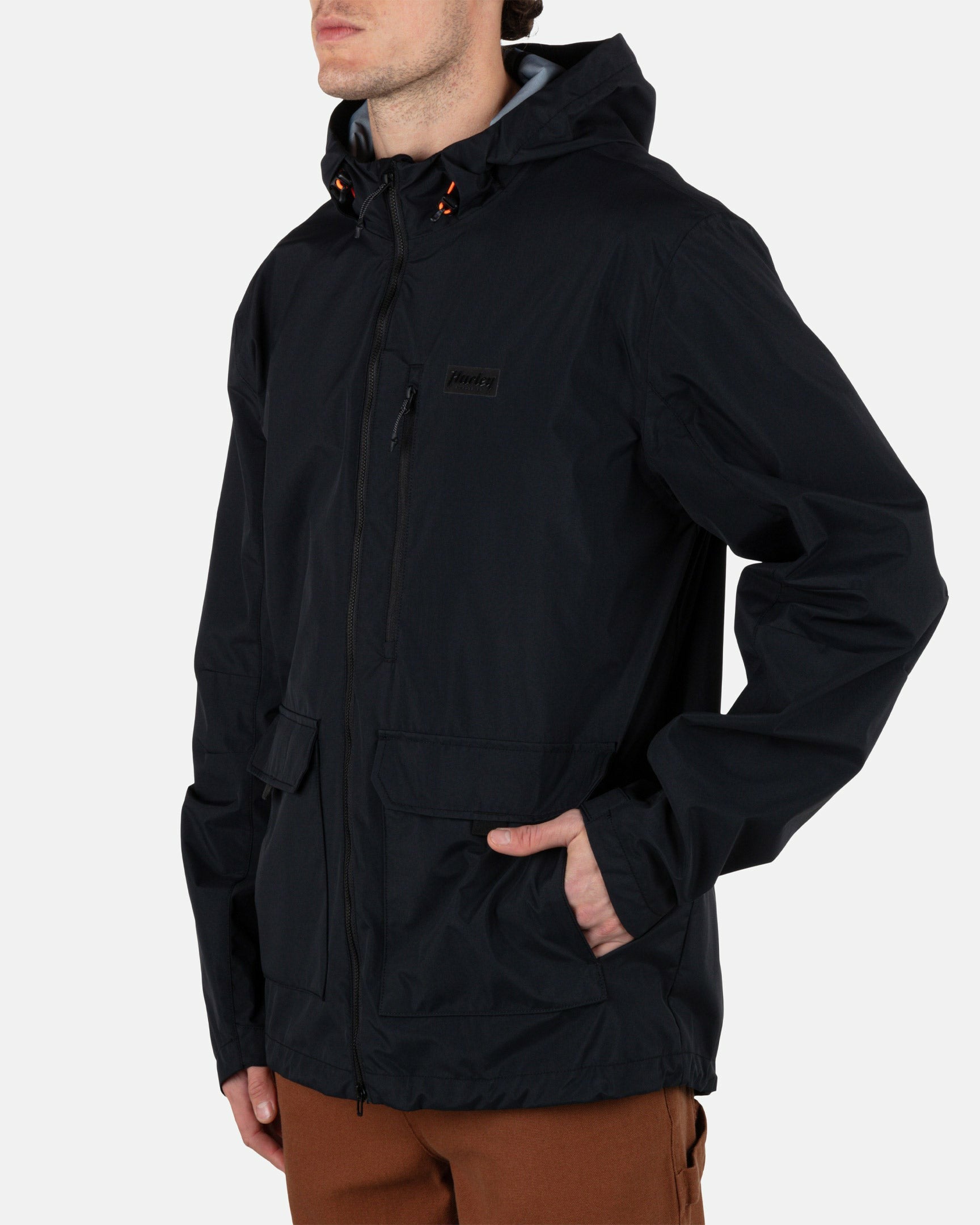 Phantom Defender Jacket | Hurley Black Sale Jackets & Outerwear