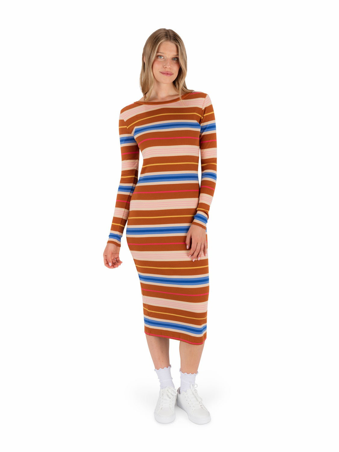 Just A Girl Long Sleeve Dress | Hurley LEATHER BROWN Sale Dresses & Rompers