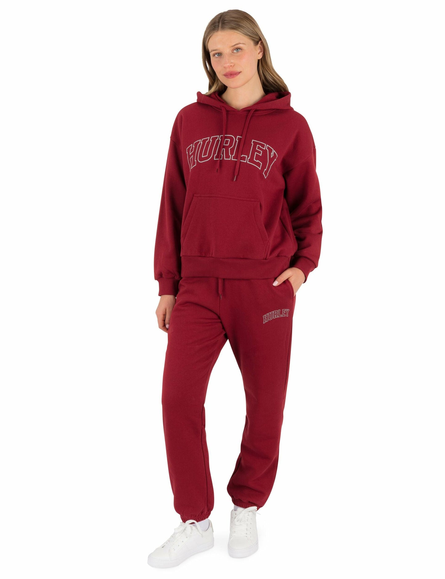 Varsity Hoodie | Hurley Sun-Dried Tomato Sale Tops