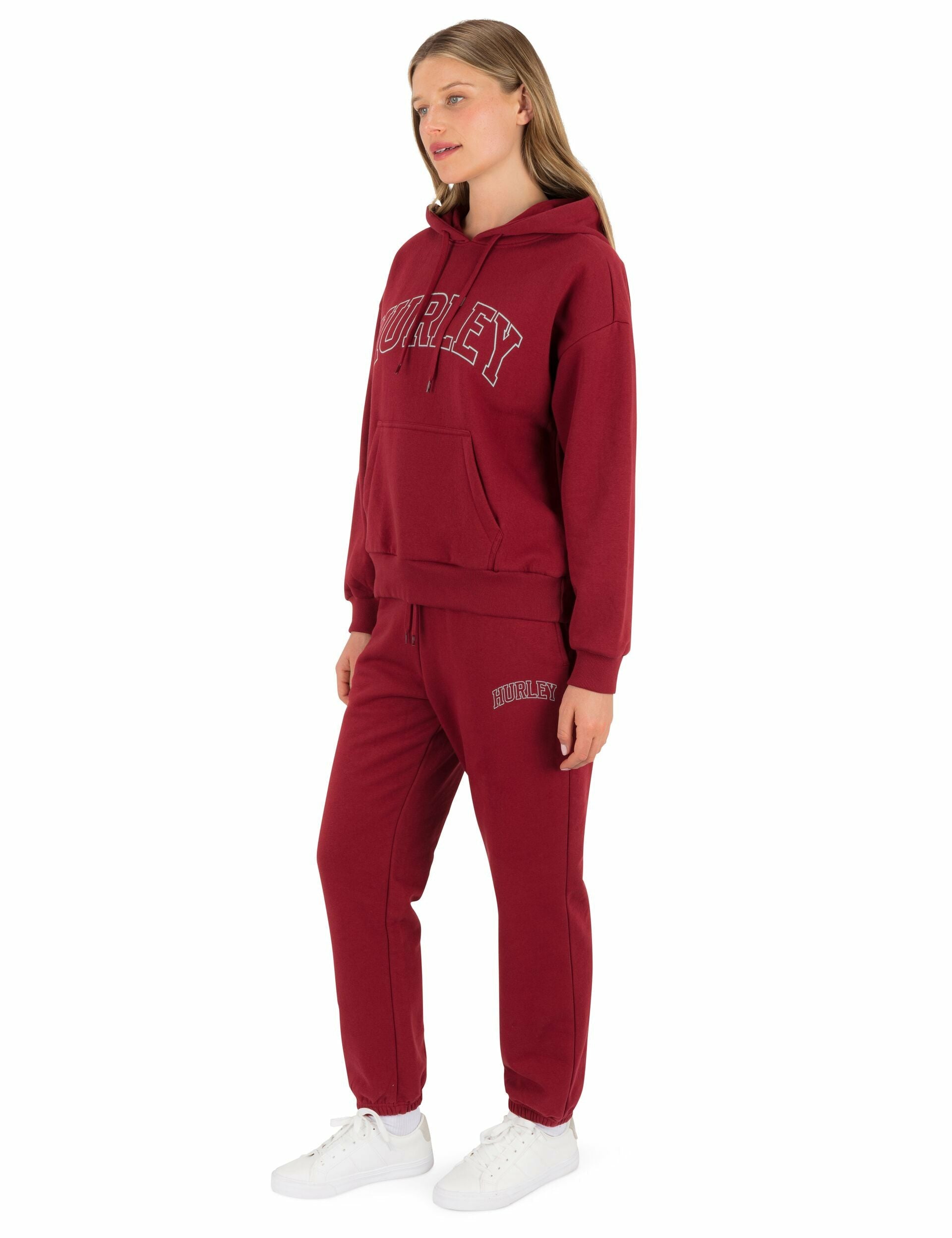 Varsity Hoodie | Hurley Sun-Dried Tomato Sale Tops