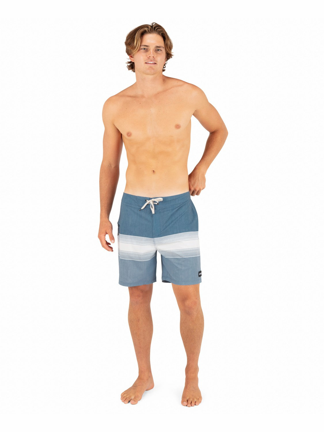 Phantom Eco Classic Slub Zip 18" | Hurley Worker Blue Boardshorts