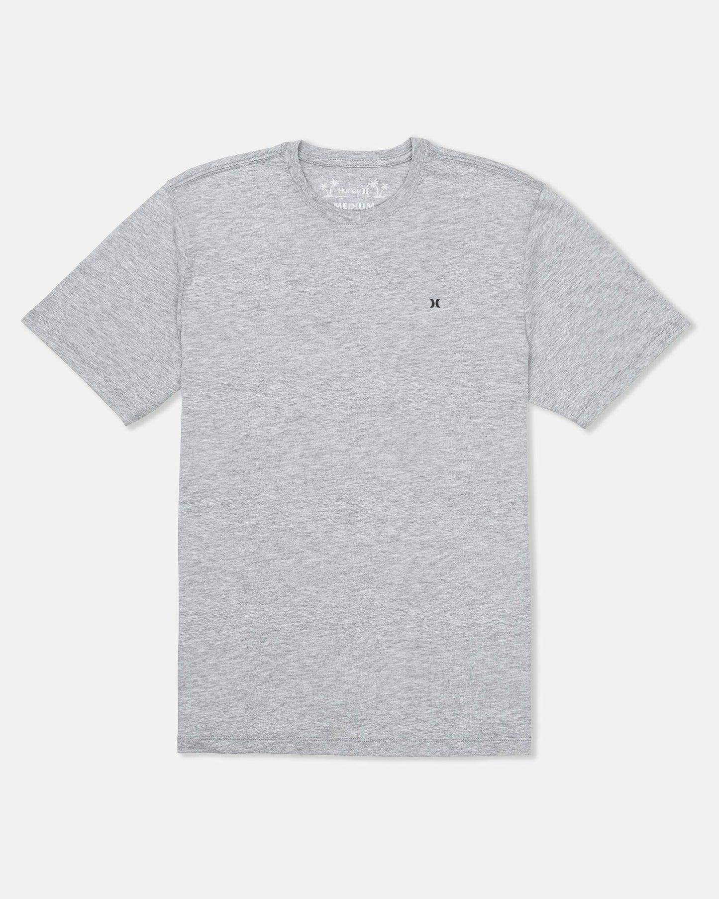 Icon Tee Short Sleeve | Hurley Dark Grey Heather T-Shirts