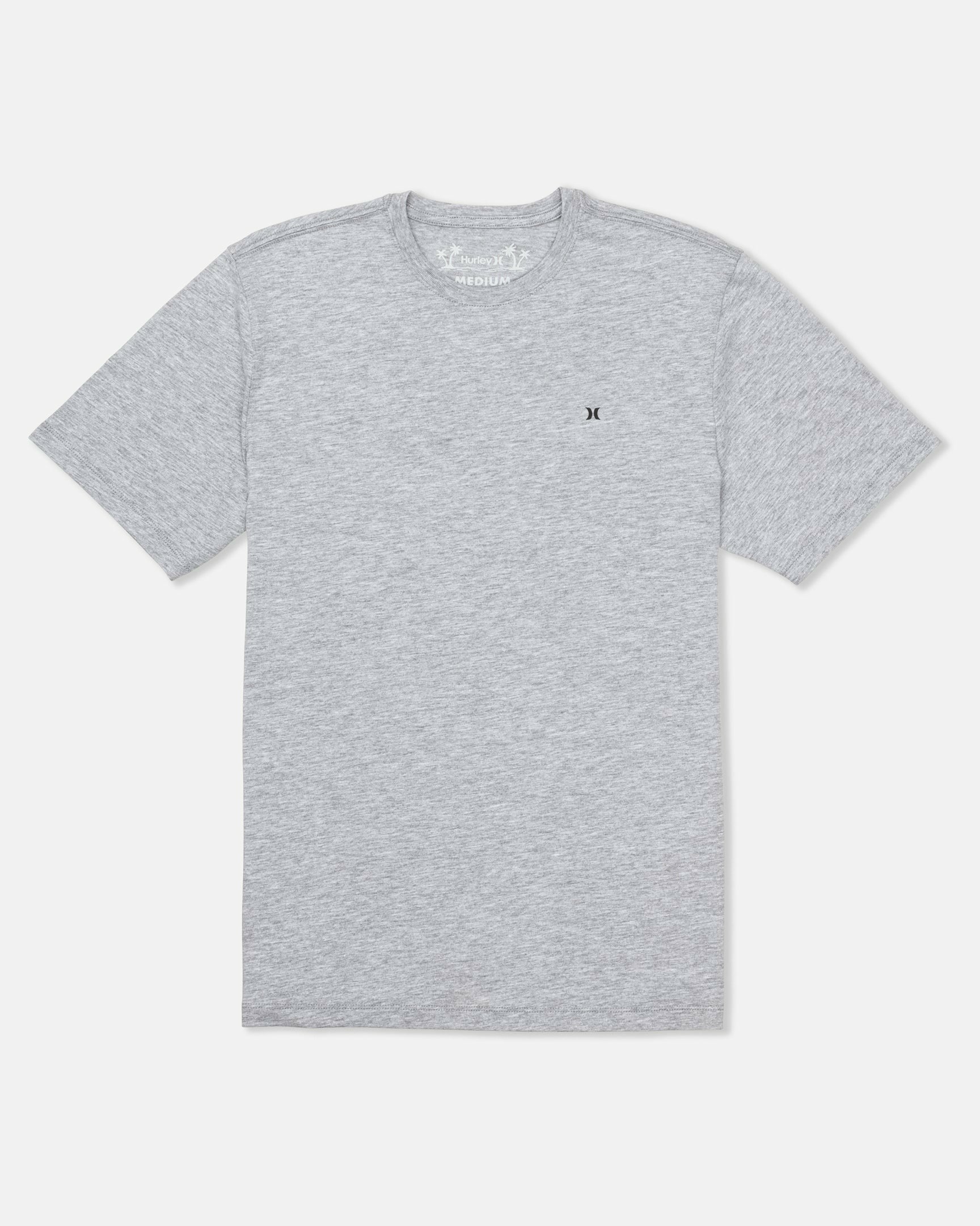 Icon Tee Short Sleeve | Hurley Dark Grey Heather T-Shirts