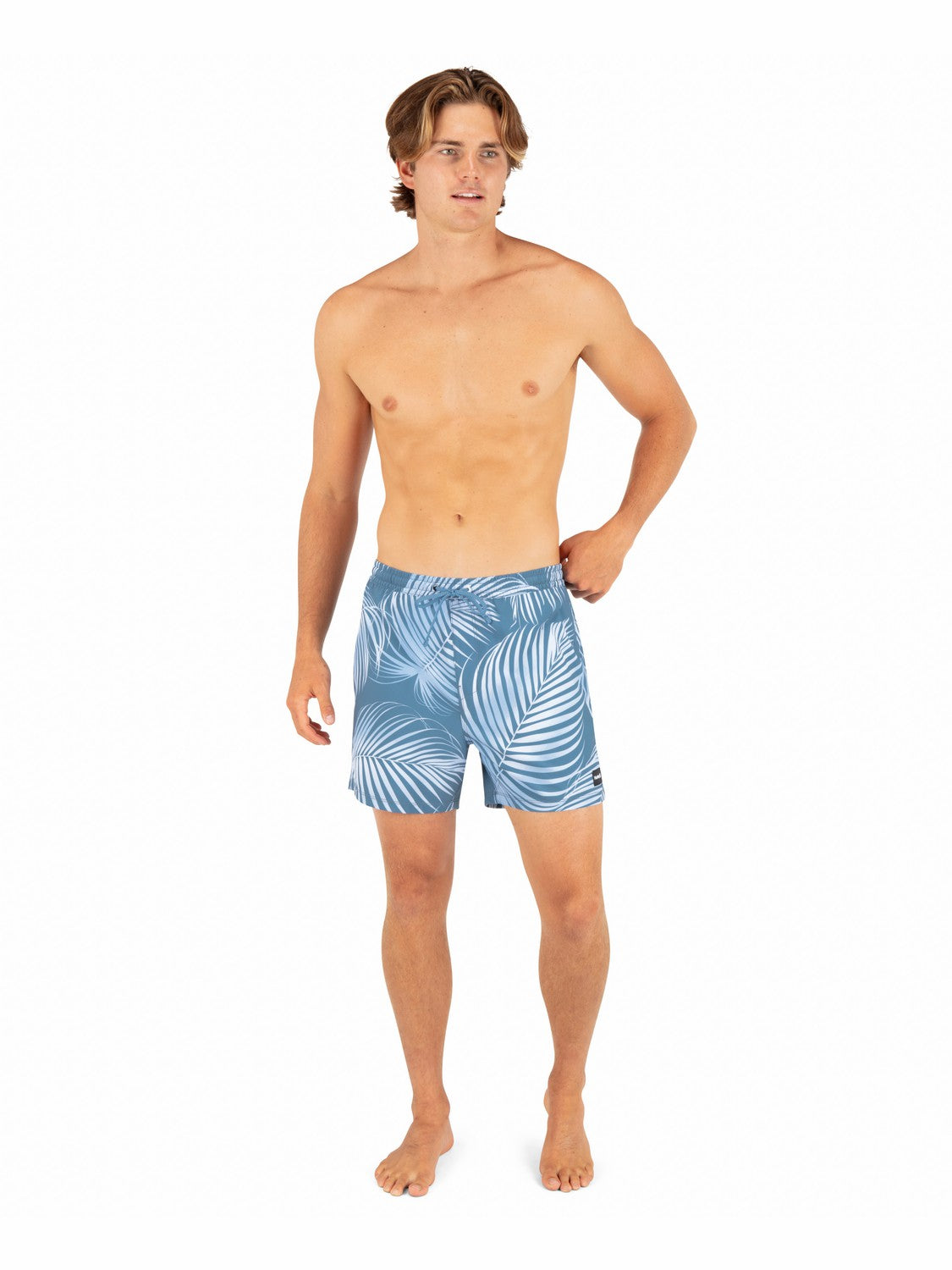 Cannonball Lined Volley 17" | Hurley Grey Teal Boardshorts