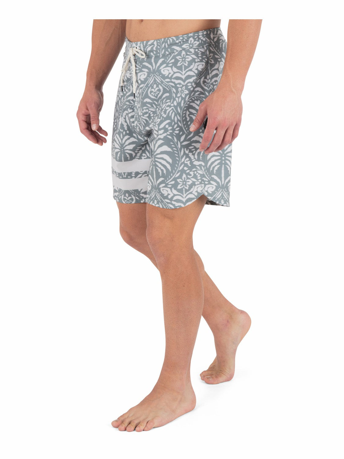 Phantom Eco Block Party Engineered Boardshort 18" | Hurley Great White Boardshorts
