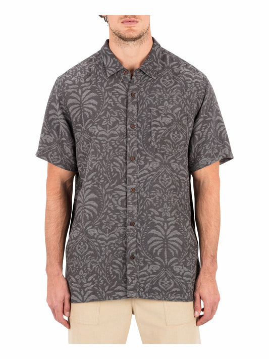 Encinitas Short Sleeve | Hurley Ion Grey Button Downs