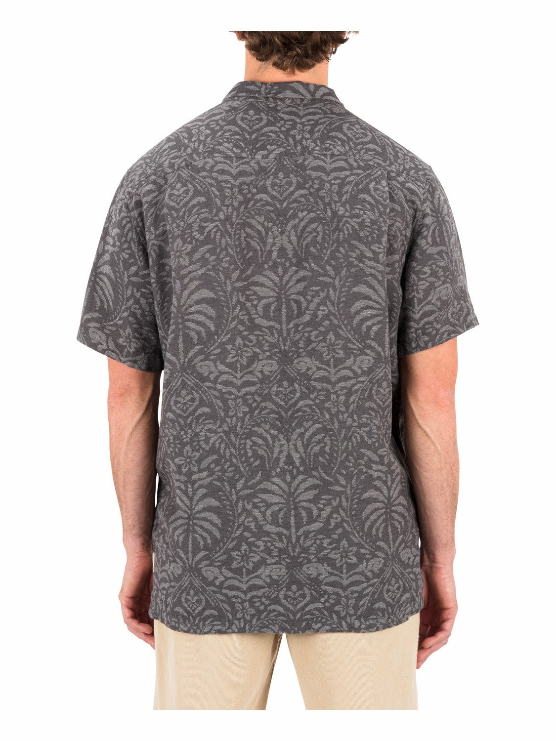 Encinitas Short Sleeve | Hurley Ion Grey Button Downs