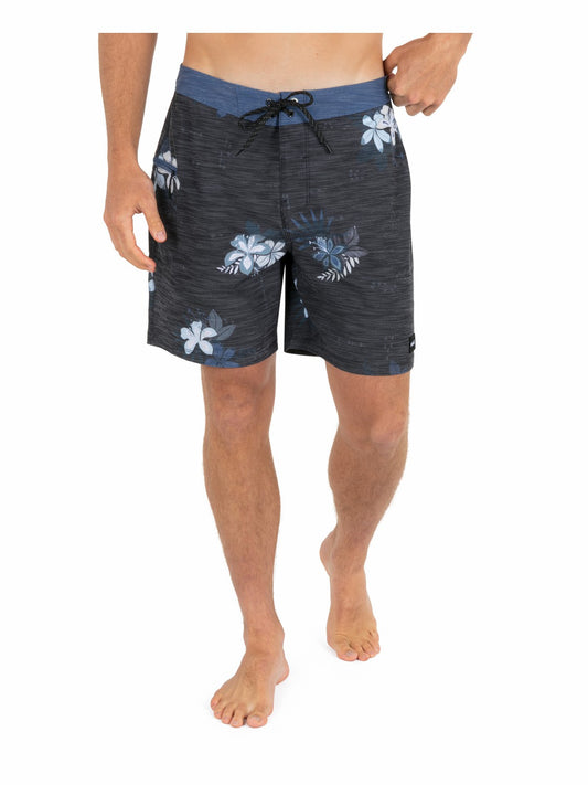 Phantom Eco Classic Slub Zip 18" | Hurley Black Combo Boardshorts