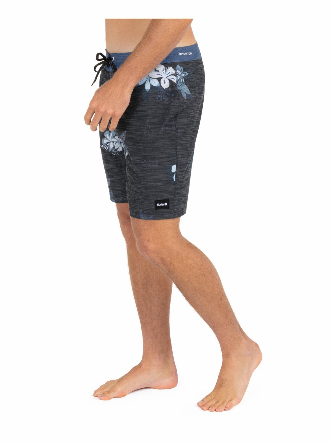 Phantom Eco Classic Slub Zip 18" | Hurley Black Combo Boardshorts