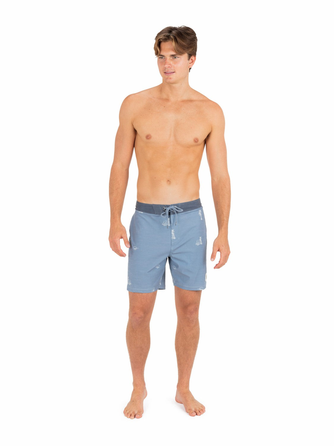 Phantom Naturals Tailgate 18" | Hurley Worker Blue Combo Boardshorts
