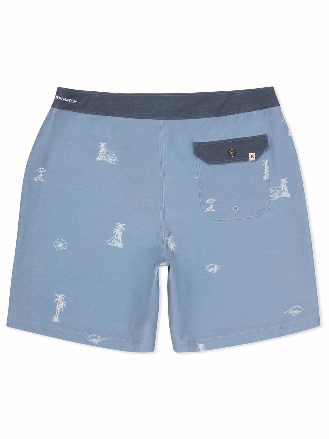 Phantom Naturals Tailgate 18" | Hurley Worker Blue Combo Boardshorts