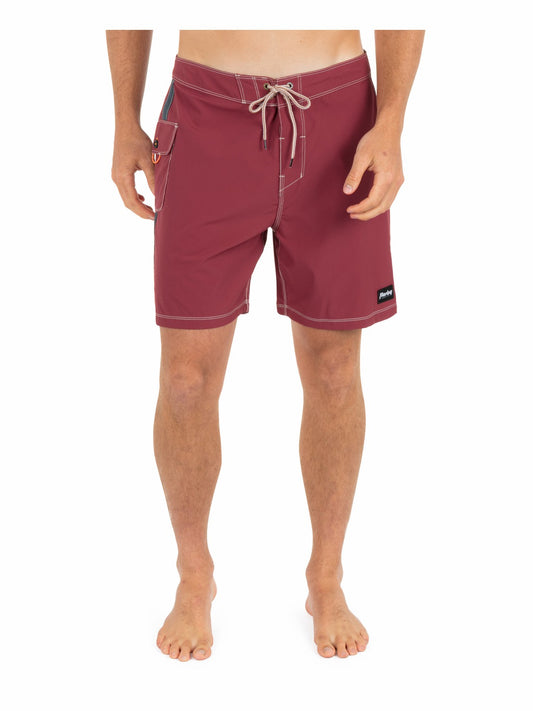 Built Thalia 18" | Hurley Cherry Crimson Boardshorts