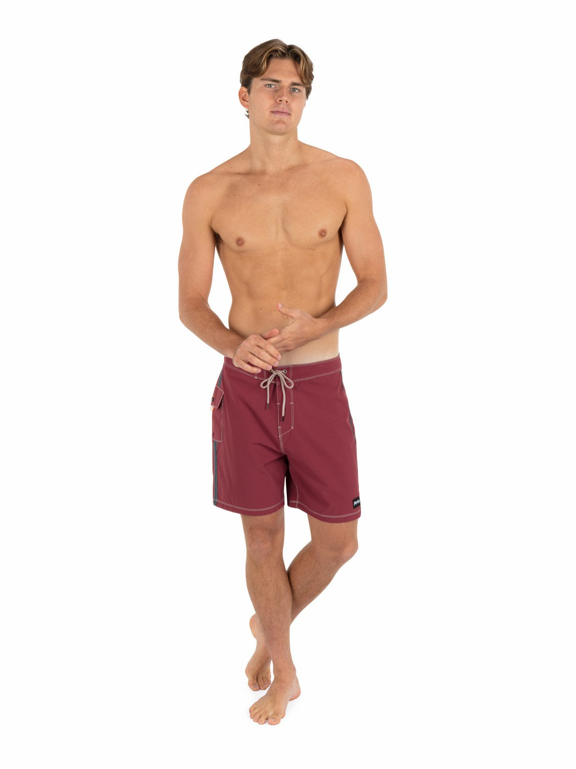 Built Thalia 18" | Hurley Cherry Crimson Boardshorts