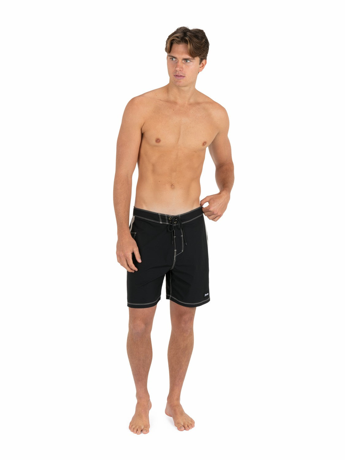 Built Thalia 18" | Hurley Black Boardshorts