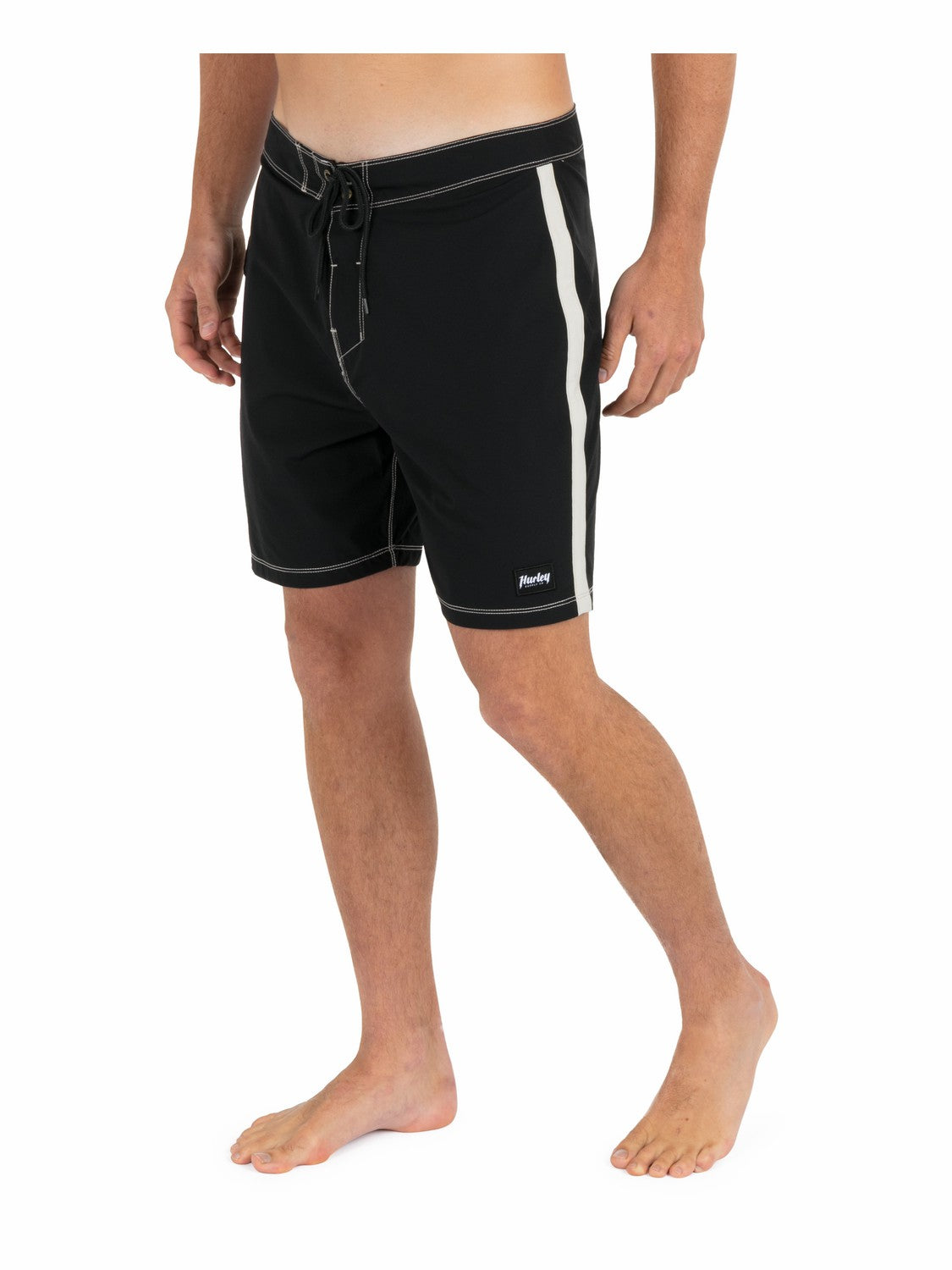 Built Thalia 18" | Hurley Black Boardshorts