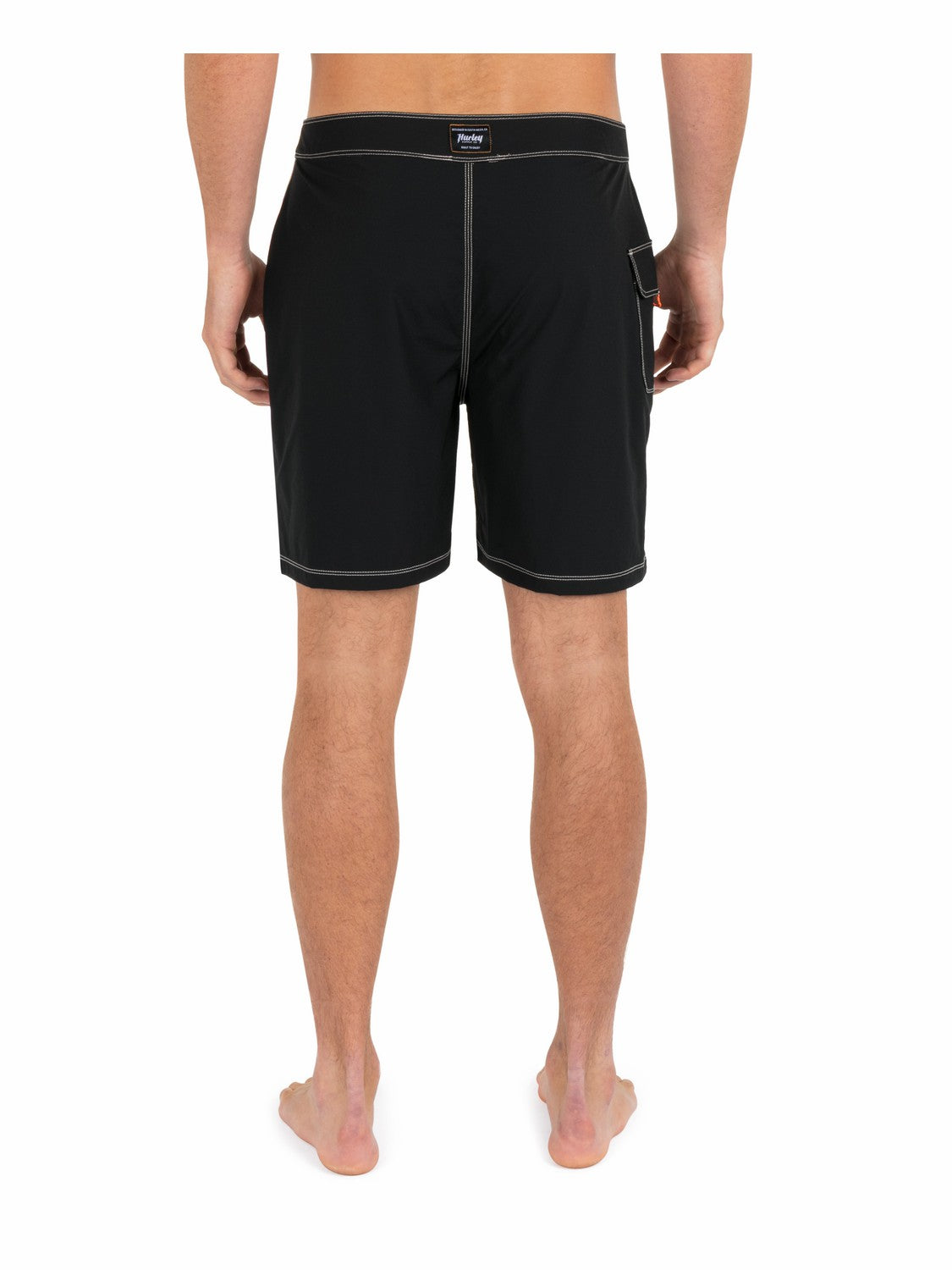 Built Thalia 18" | Hurley Black Boardshorts