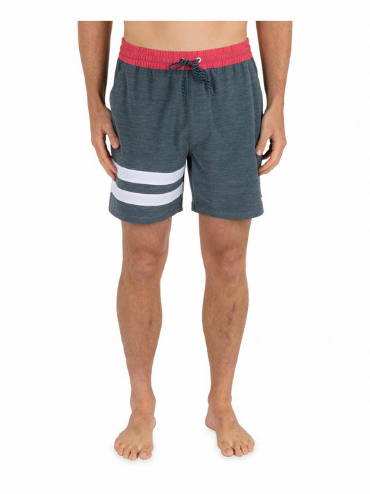 Phantom Eco Block Party Volley 17" | Hurley Armored Navy Boardshorts