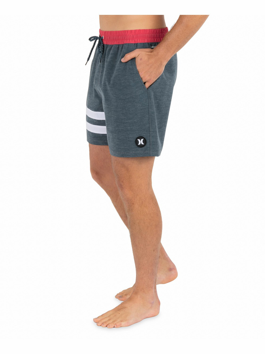 Phantom Eco Block Party Volley 17" | Hurley Armored Navy Boardshorts