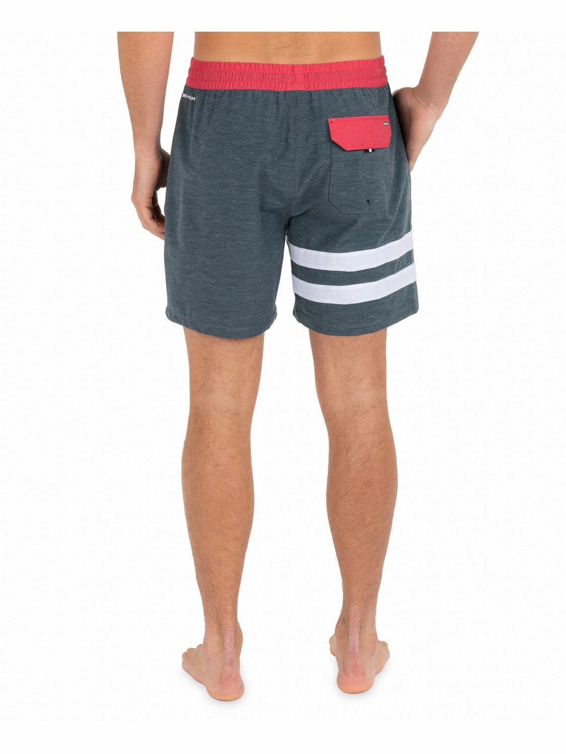 Phantom Eco Block Party Volley 17" | Hurley Armored Navy Boardshorts